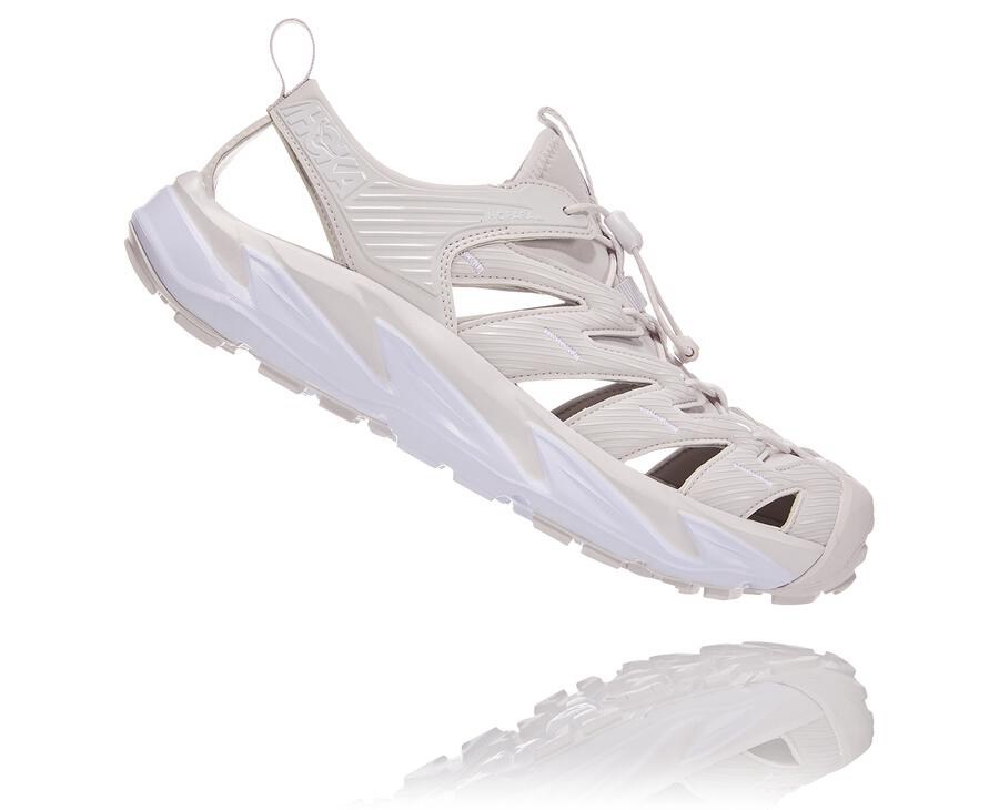 Hoka Australia One One Hopara - Mens Sandals White - GREOH-8326